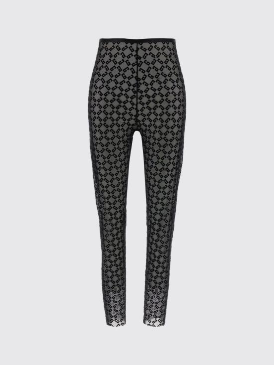 25FW 지방시 스트레이트 팬츠 BWB04A20GU 001 Black