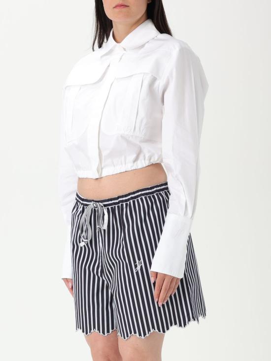 25SS 파투 셔츠 BL0400017 001W White - PATOU