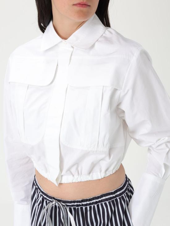 25SS 파투 셔츠 BL0400017 001W White - PATOU