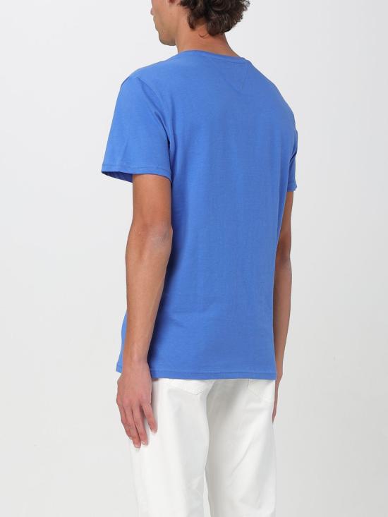 25SS 토미진 반팔 티셔츠 DM0DM20740 C6E Blue - TOMMY JEANS