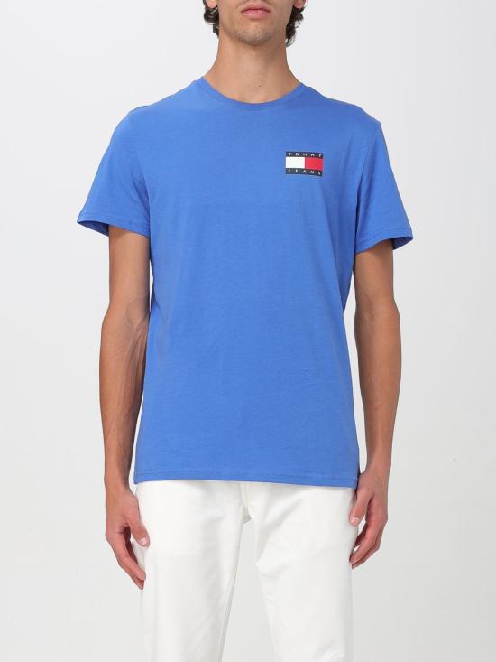 25SS 토미진 반팔 티셔츠 DM0DM20740 C6E Blue