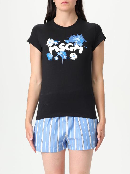 25SS 엠에스지엠 민소매 티셔츠 3842MDM112257002 99 Black