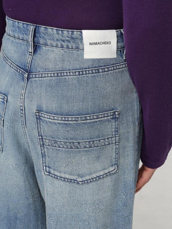 25SS 나마체코 데님 팬츠 511CN12225097 GRANDINELIGHT Blue - NAMACHEKO