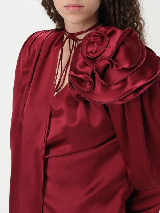 25FW 마그다뷰트림 블라우스 141425 BORDEAUX Red - MAGDA BUTRYM