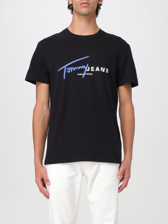 25SS 토미진 반팔 티셔츠 DM0DM20817 BDS Black