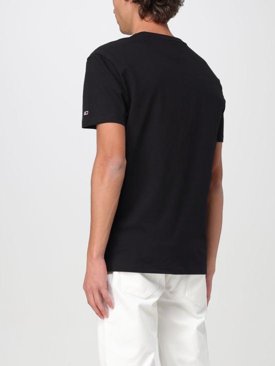 25SS 토미진 반팔 티셔츠 DM0DM20817 BDS Black - TOMMY JEANS