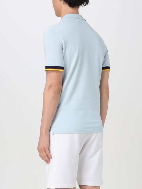 25FW 까웨 폴로 티셔츠 K1125BW 121 Blue 2 - K-WAY