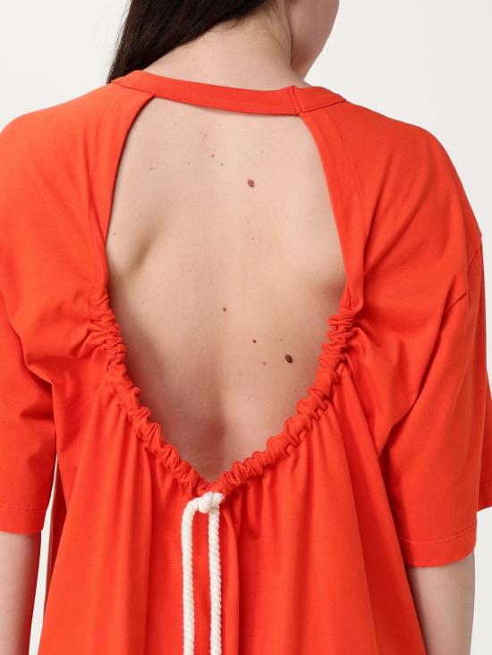 25SS 엠에스지엠 롱 원피스 3841MDA82257002 17 Red - MSGM