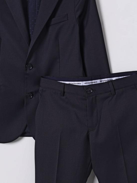 25SS [키즈] 엠포리오 아르마니 캐주얼 자켓 8N4V024N5IZ 0958 Blue - EMPORIO ARMANI