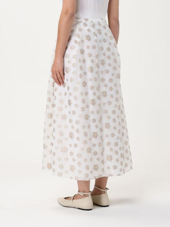 25SS 엠포리오 아르마니 스커트 EW000930AF12641 F0009 White - EMPORIO ARMANI