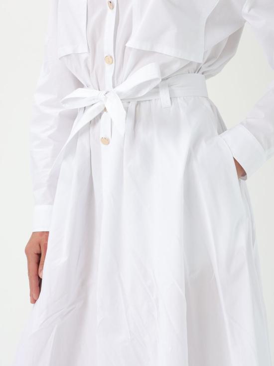 25SS 리우조 롱 원피스 CA5293TS246 11111 White - LIU JO