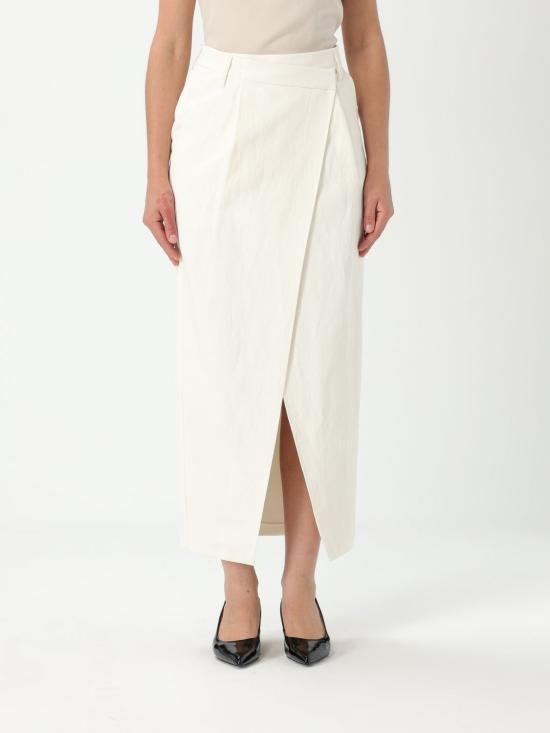 25FW 브루넬로 쿠치넬리 스커트 MH540G3814 C600 White