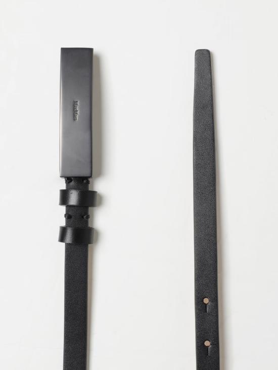 25FW 막스마라 레귤러 벨트 2514501013600 001 Black - MAX MARA