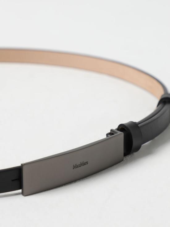 25FW 막스마라 레귤러 벨트 2514501013600 001 Black - MAX MARA
