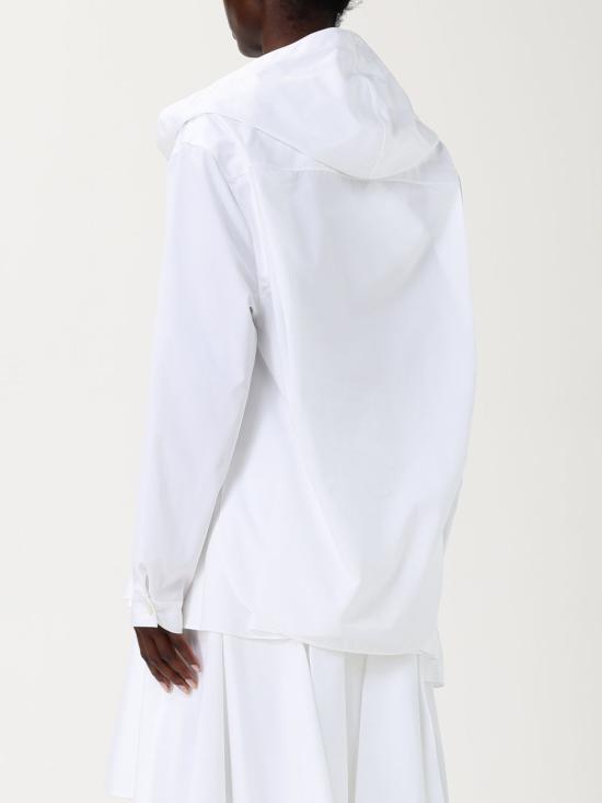 25FW 알라이아 셔츠 AA9C0969T611A 000 White - ALAIA