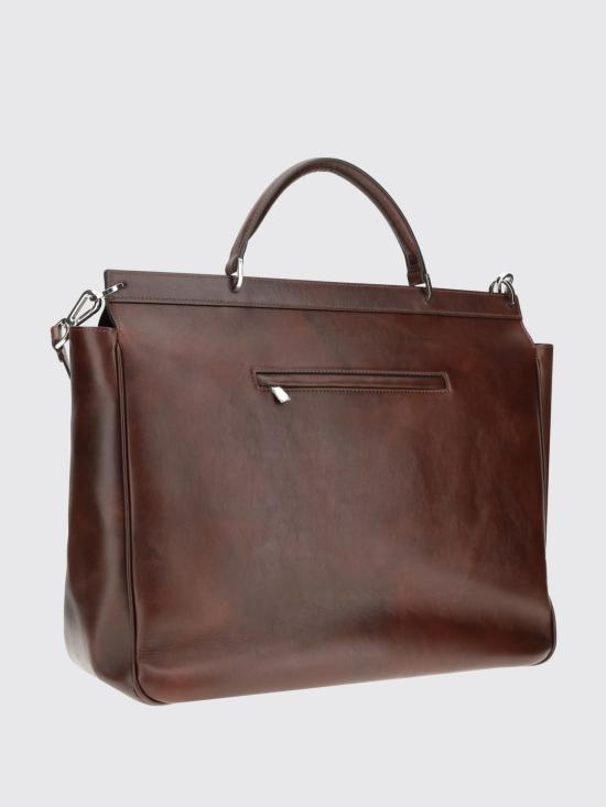 25SS 브루넬로 쿠치넬리 토트백 MBCIBU427 C8457 Coffee - BRUNELLO CUCINELLI