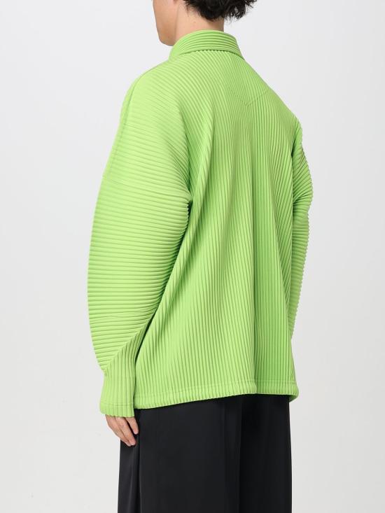 25SS 옴므 플리세 이세이 미야케 긴팔 셔츠 HP56JC111 64 Green - HOMME PLISSE' ISSEY MIYAKE