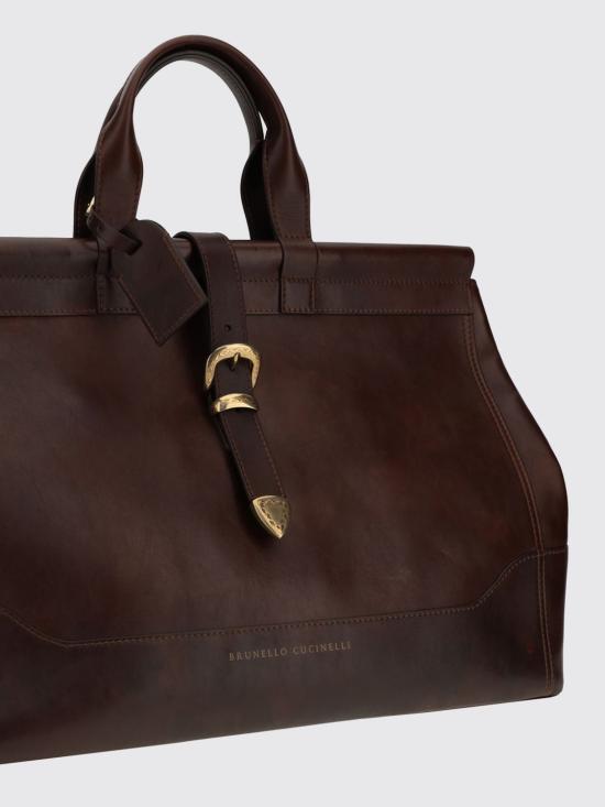 25SS 브루넬로 쿠치넬리 더플백 MBCIBU422 C8457 Coffee - BRUNELLO CUCINELLI