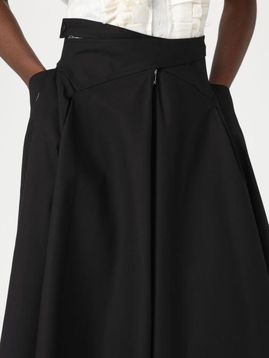 25SS 엠에스지엠 스커트 3841MDD04257133 99 Black - MSGM