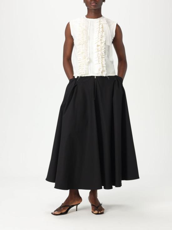 25SS 엠에스지엠 스커트 3841MDD04257133 99 Black - MSGM