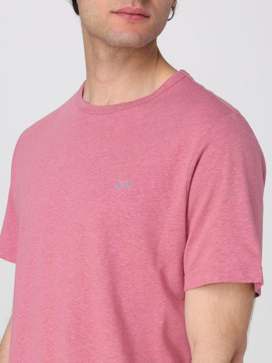25FW 썬 68 반팔 티셔츠 T35132 57 Pink - SUN 68
