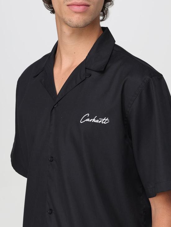 25SS 칼하트 WIP 반팔 셔츠 I031465 0D2XX Black - CARHARTT WIP
