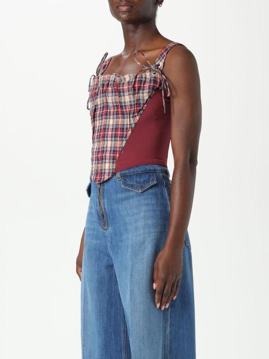 25SS 비비안웨스트우드 민소매 티셔츠 15030047W013R O202 Multicolor - VIVIENNE WESTWOOD