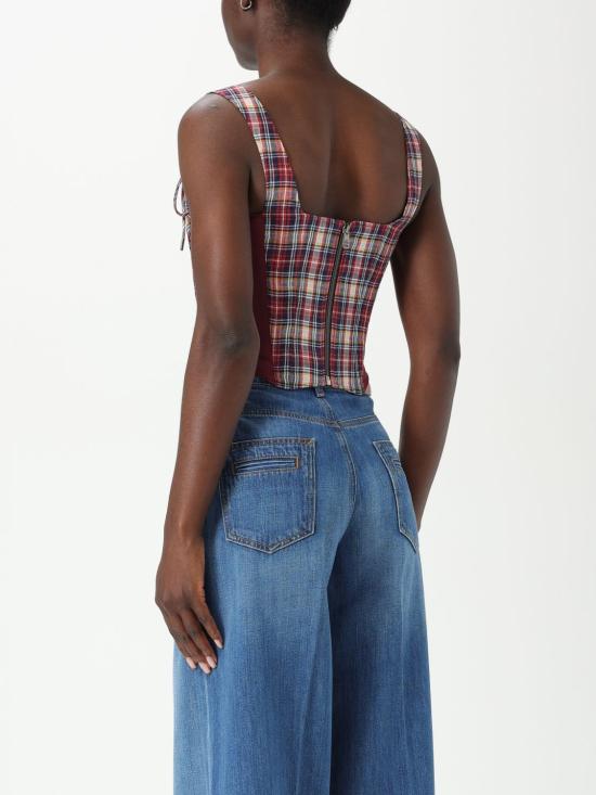 25SS 비비안웨스트우드 민소매 티셔츠 15030047W013R O202 Multicolor - VIVIENNE WESTWOOD