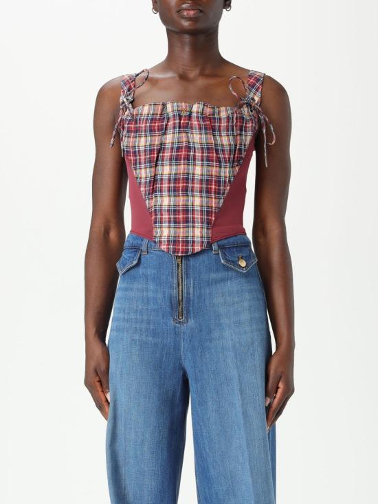 25SS 비비안웨스트우드 민소매 티셔츠 15030047W013R O202 Multicolor