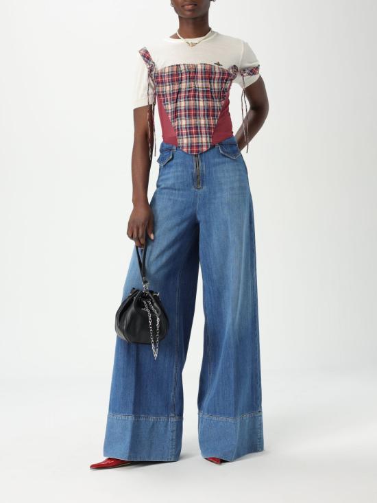 25SS 비비안웨스트우드 민소매 티셔츠 15030047W013R O202 Multicolor - VIVIENNE WESTWOOD