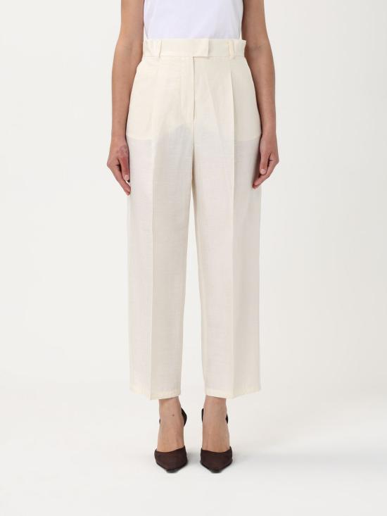 25FW 막스마라 팬츠 2511131019600 001 Ivory