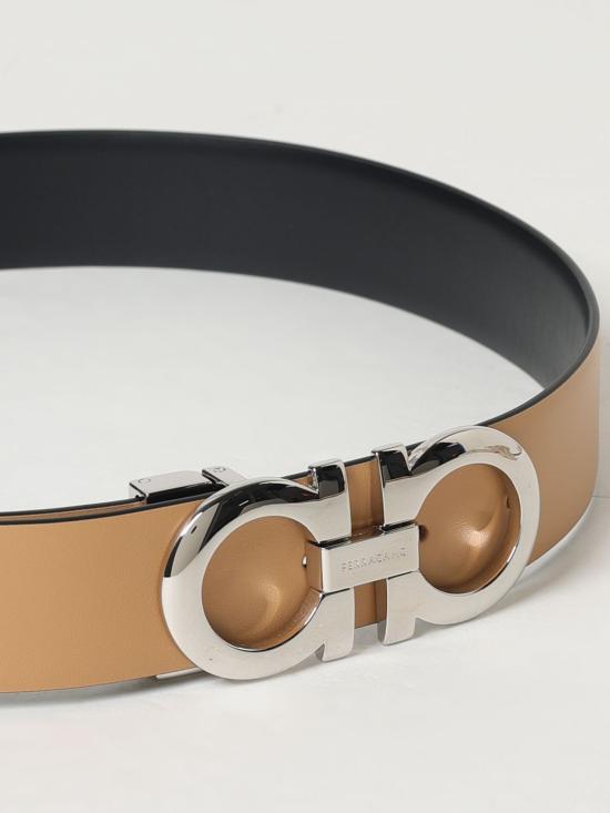 25SS 살바토레 페라가모 레귤러 벨트 0771048 LIGHTCAMEL Beige - SALVATORE FERRAGAMO