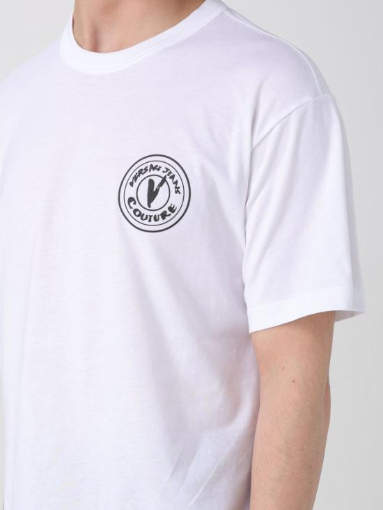 25SS 베르사체 반팔 티셔츠 78GAHE07CJ00E 003 White - VERSACE