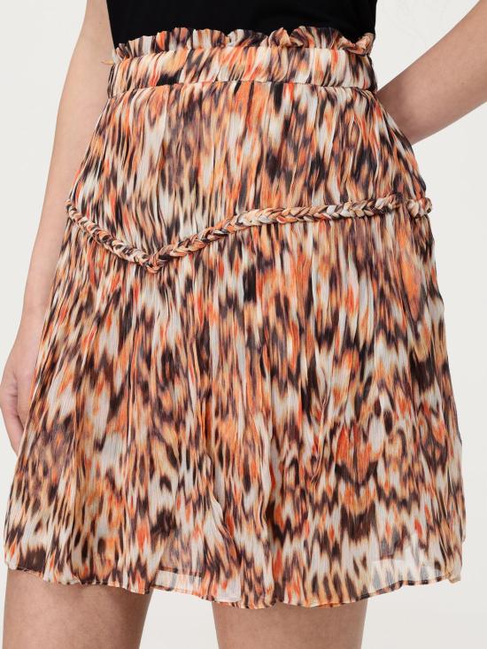 25FW 이자벨마랑 숏 스커트 JU0357FAC2J05I 11OR Orange - ISABEL MARANT