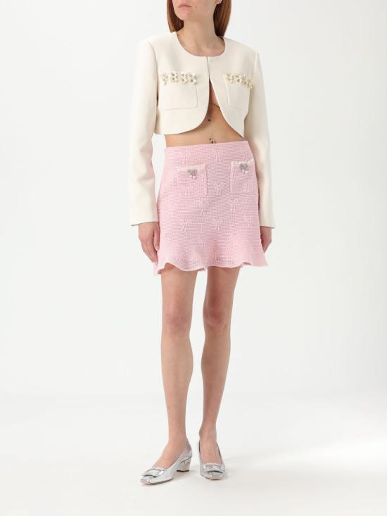 25SS 셀프 포트레이트 자켓 SS25268JC CREAM White - SELF PORTRAIT