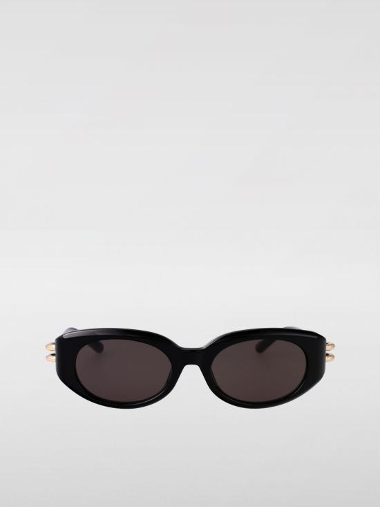 25FW 알렉산더 맥퀸 선글라스 AM0469S 001 Black - ALEXANDER MCQUEEN