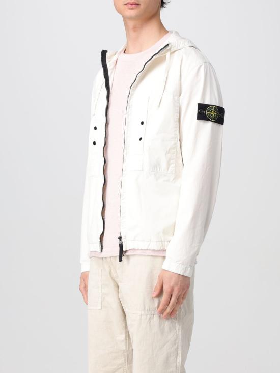 25FW 스톤 아일랜드 자켓 4100091S0010 V0093 Ivory - STONE ISLAND