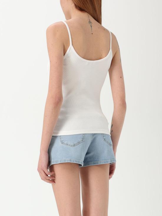 25SS 토미진 민소매 티셔츠 DW0DW20241 YBH Gnawed Blue - TOMMY JEANS