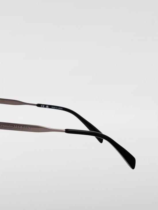 26SS 알렉산더 맥퀸 선글라스 AM0457S 001 Grey - ALEXANDER MCQUEEN