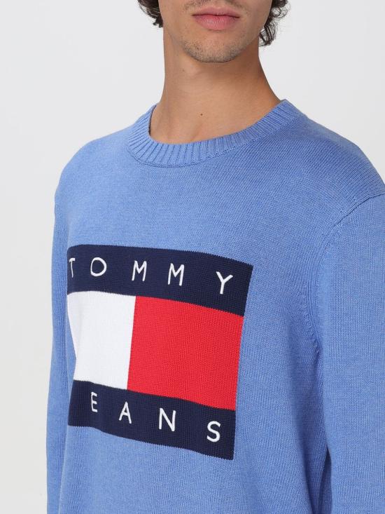 25SS 토미진 스웨터 DM0DM21338 DSF Blue - TOMMY JEANS