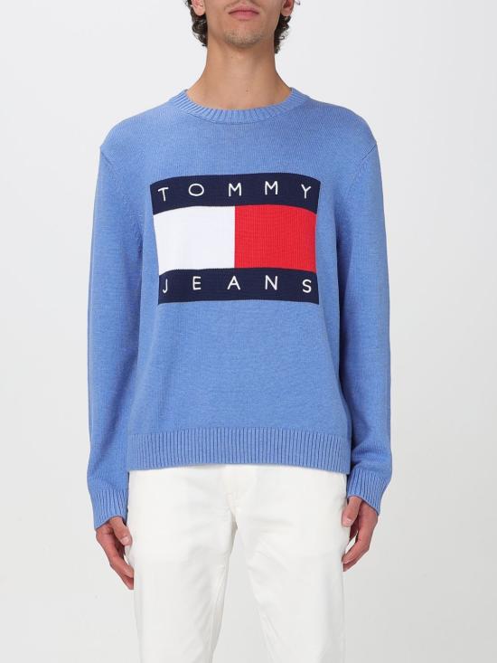 25SS 토미진 스웨터 DM0DM21338 DSF Blue