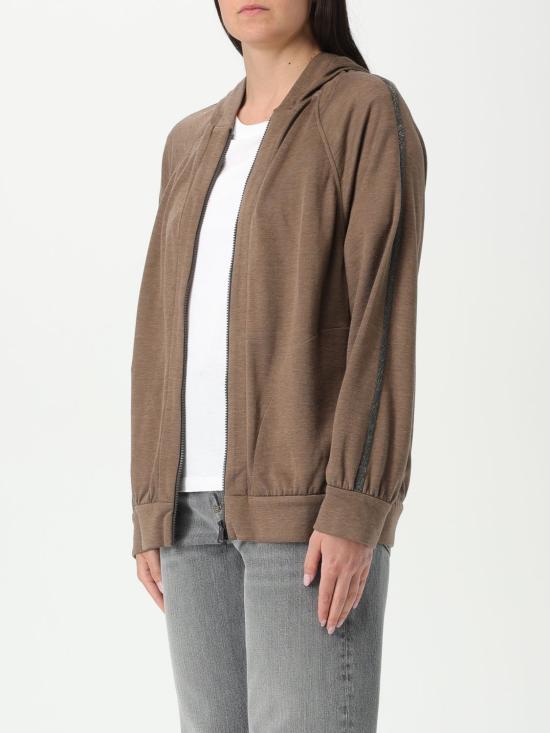 25SS 브루넬로 쿠치넬리 가디건 MD828SM606 C9122 Brown - BRUNELLO CUCINELLI