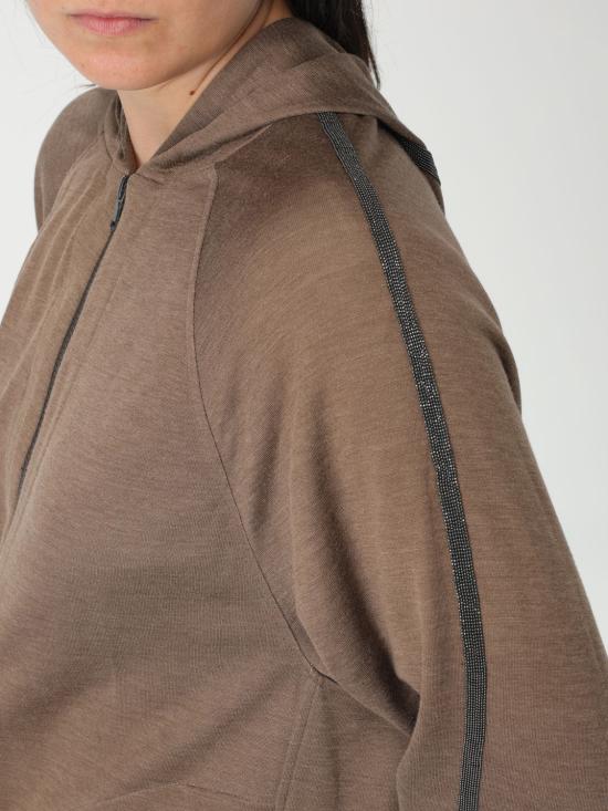 25SS 브루넬로 쿠치넬리 가디건 MD828SM606 C9122 Brown - BRUNELLO CUCINELLI