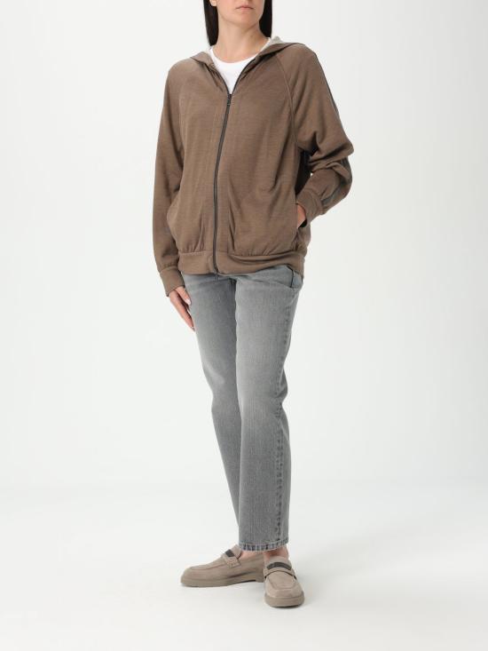 25SS 브루넬로 쿠치넬리 가디건 MD828SM606 C9122 Brown - BRUNELLO CUCINELLI