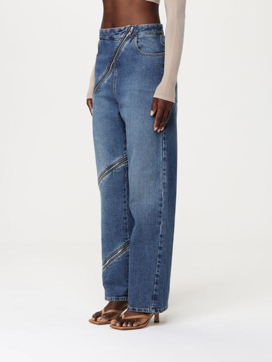 25SS 알라이아 데님 팬츠 AA9P0295T536A 525 Blue - ALAIA