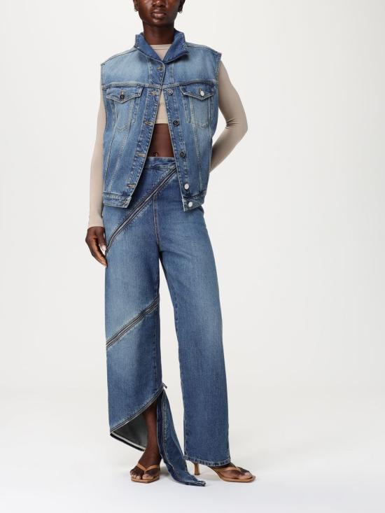 25SS 알라이아 데님 팬츠 AA9P0295T536A 525 Blue - ALAIA