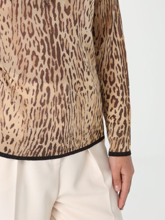 25FW 리우조 스웨터 WA5476MA24O M9550 Brown - LIU JO