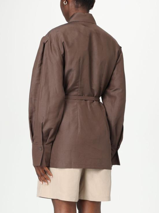 25FW 막스마라 셔츠 2511191039600 002 Coffee - MAX MARA