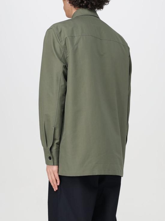 25SS 질샌더 긴팔 셔츠 J23DL0108J45225 312 Kaki - JIL SANDER