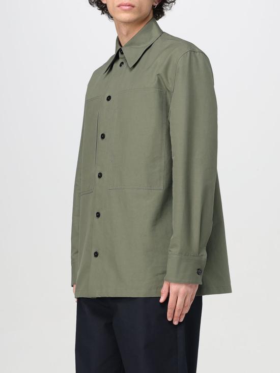 25SS 질샌더 긴팔 셔츠 J23DL0108J45225 312 Kaki - JIL SANDER